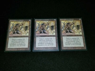 MTG 1x Revised rare artifact MP Italian FBB Meekstone ships w/ tracking - Image 1 of 2