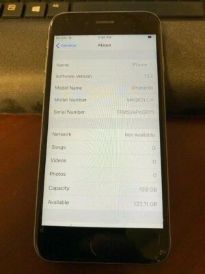 Apple iPhone 6s - 128GB - Space Gray (Unlocked) A1688 (CDMA   GSM) - Image 1 of 4