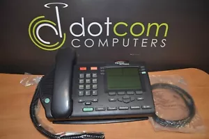 Nortel M3904 anthrazitfarbenes Telefon NTMN34FB70 - Bild 1 von 3
