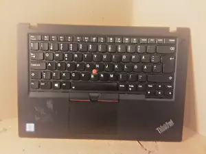 Lenovo ThinkPad T470 Palmrest/TRACKPAD + UK KEYBOARD 01AX951 AM12D000200 - Picture 1 of 17