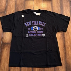 Vintage New York Mets T-Shirt Size XL 2000 National League Champions NWT - Picture 1 of 10
