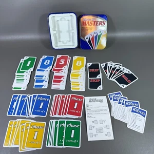 Phase 10 Masters Edition Card Game Complete w/ Instructions in Metal Tin - Picture 1 of 3