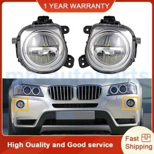 2pcs Front Left&Right LED Fog Light Lamp For BMW X3 F25 X4 F26 X5 F15 F85 X6 F16 - Picture 1 of 9
