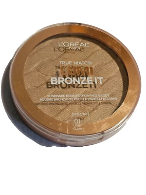 L'oreal True Match Lumi Bronze It Bronzer For Face & Body 0.41 oz - You Choose - Image 1 of 2