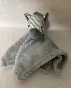 Comforter Baby Blanket PRIMARK GIRAFFE GREY SOFT TOY Fluffy New Born Gift Ex Con - Picture 1 of 6