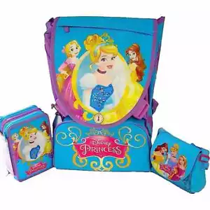 ZAINO SEVEN SCHOOLPACK DISNEY PRINESS + ASTUCCIO + BORSETTA - Foto 1 di 3