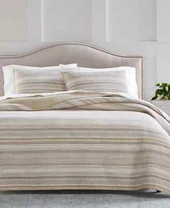 Charter Club Chantarelle Yarn-Dyed Cotton Quilt, Full/Queen Quilt Only - Picture 1 of 9