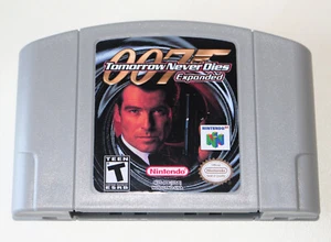 007 Golden Eye Tomorrow Never Dies Expanded Game For N64 NTSC-U/C US Canada - Picture 1 of 2