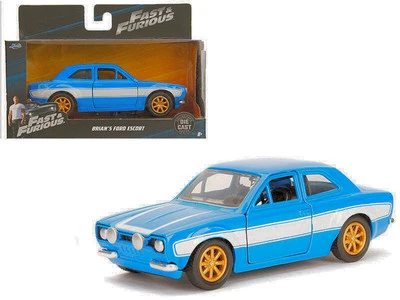 MODELLINO AUTO STATICO JADA BRIAN'S FORD ESCORT RS2000 MK1 FAST FURIOUS 1/32 - Immagine 1 di 4