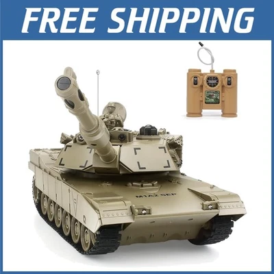 Remote Control Tank Toy with Sound & Light Effects - Image 1 of 4