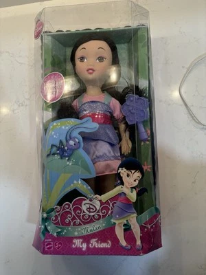 DISNEY MY FIRST PRINCESS FRIEND MULAN TODDLER 14" BABY DOLL NEW MATTEL - Image 1 of 4
