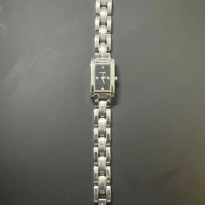 Reloj Fossil Mujer 15mm Caja Plateada Correa Cuarzo Analógico ES-9716 Necesita Batería - Imagen 1 de 4
