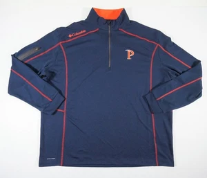 Pepperdine University Sweater Men 2XL XXL Blue Columbia Golf 1/4 Zip Lightweight - Picture 1 of 12