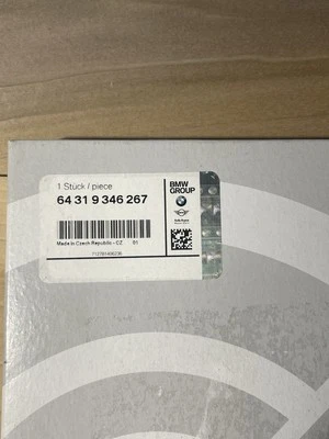 正品宝马驾驶室空气过滤器适用于宝马 i8 2014 - 2020 6434346267 — 第 1/3 张图片