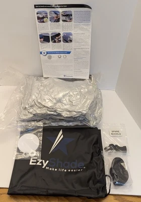 Cubierta de auto EzyShade plateada de 10 capas impermeable para todo tipo de clima talla CA Ford Mustang Foto 1 de 4