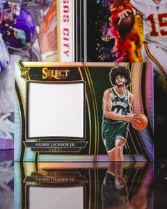 2023-24 Panini Select Rookie Jumbo Swatches #RJS-AJ Andre Jackson Jr - Bild 1 von 2