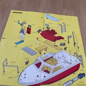 Playmobil Bauanleitung Motor Boot Bilder Ansehen ! - Bild 1 von 2