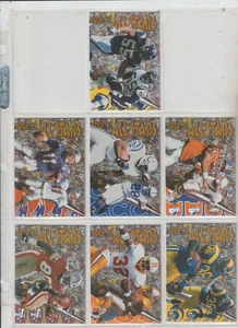 1995 COLL. EDGE FOOTBALL COMPLETE 13-CARD ALL=STARS INSERT SET W/J.ELWAY, J.RICE - Picture 1 of 2