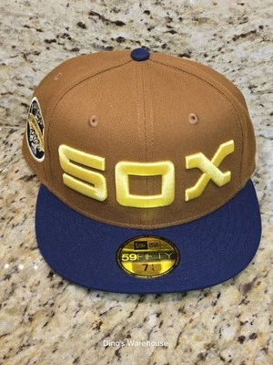 7 1/4 Chicago White SOX  New Era 59 FIFTY Comiskey Park Grizzly Bear Hat Cap - Image 1 of 4