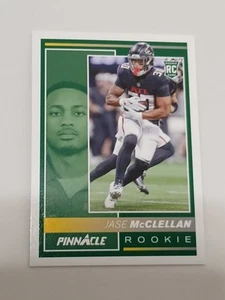 Jase McClellan Atlanta Falcons 2024 Pinnacle Panini Encore Rookie Card #243 - Picture 1 of 2