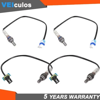 4pcs O2 Oxygen Sensor For 2003-2007 Chevy Silverado GMC Sierra 2500HD 6.0L Foto 1 de 4