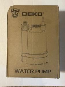 DEKO Water Pump Submersible CSP9028 1/3 HP Utility 2450 GPH Pool Spa Pump - Picture 1 of 6