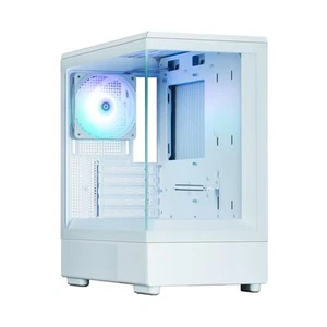 ZALMAN P10 White Pillarless Structure Mini Tower Micro-ATX PC Case White CS8959 - Picture 1 of 9
