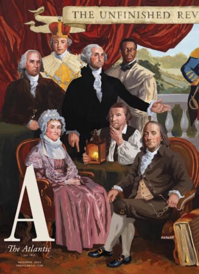 THE ATLANTIC MAGAZINE - NOVEMBER 2025 - THE UNFINISHED REVOLUTION - BRAND NEW - Image 1 of 1