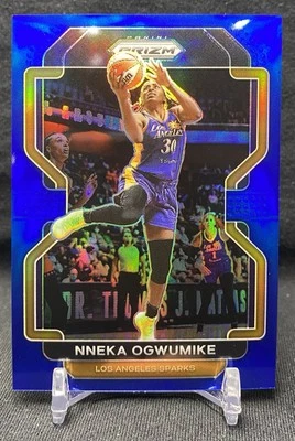 2022 Panini Prizm WNBA Blue Prizm Nneka Ogwumike /149 - Image 1 of 2