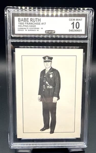 Babe Ruth 1980 Franchising Helping Hand CCG 10 RC - Foto 1 di 4