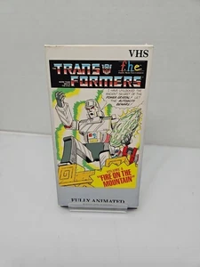 1984 Transformers Volume #8 “Fire On The Mountain” VHS f.h.e. - Picture 1 of 6