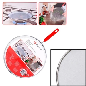 Pfannen Spritzschutz Ø29 x 43 cm Spritzschutzdeckel Fettspritzschutz Edelstahl - Bild 1 von 4