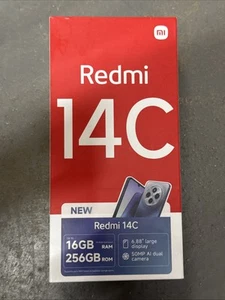 Xiaomi Redmi 14C Android Mobile Phone (Black,Blue/8GB+256GB/4GB+128GB /Unlocked) - Picture 1 of 3