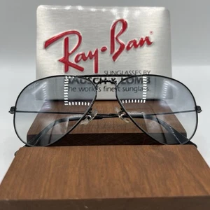 Vintage Ray Ban B&L Fantasees Gray Ultragradient Black sunglasses 58mm USA NOS - Picture 1 of 18