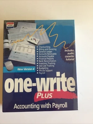 New Sealed One Write Plus Accounting Payroll - Software - Image 1 of 4