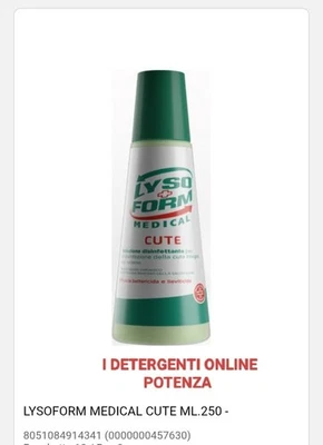 LYSOFORM Medical CUTE ML250 PEZZI 6