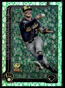 2025 TOPPS SERIES 1 JOEY ORTIZ MILWAUKEE BREWERS #165 - Picture 1 of 2