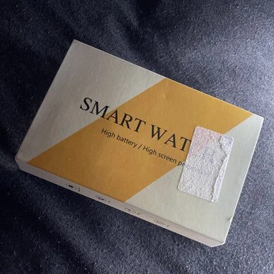 Smart watch 42mm light silverAluminum Case with Gray Band  - Image 1 of 4