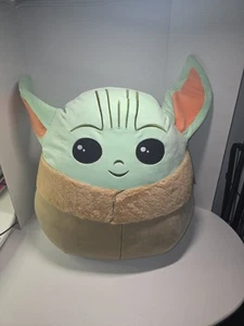 Squishmallow Star Wars Child Baby Yoda 24" Inches X-Large Soft Stuffed Toy Kelly - Picture 1 of 6
