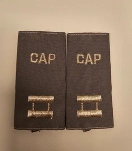Civil Air Patrol CAP Gray Epaulets for Dress Blues Uniform - Male - Picture 1 of 2
