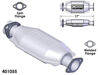 Каталитический конвертер для Mazda 626 1988-1991 годов выпуска - Изображение 1 из 2