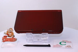 New Nintendo 3DS LL XL Metallic Red [Rank : C] W/USB Cable - Picture 1 of 14