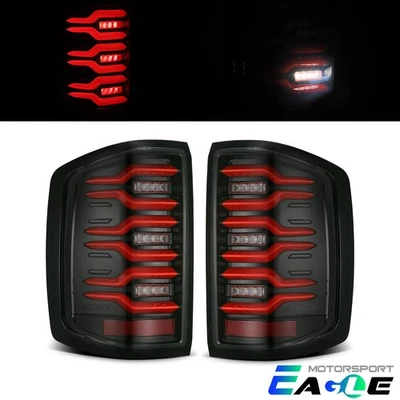 Luces traseras 16-18 Silverado1500 15-19 2500/3500HD/Sierra 3500HD LED LUXX-Series Foto 1 de 4
