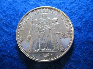 1965 Frankreich Silber 10 Francs - glänzend hochwertig - Bild 1 von 2