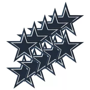 Parches bordados de hierro 10 piezas de fútbol americano Dallas Cowboys Texas talla 3,2" x 3,2" - Imagen 1 de 12