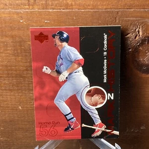 1999 Upper Deck Challengers for 70 Mark on History #M13 Mark McGwire 56 - Picture 1 of 2