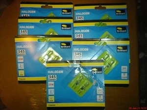 Brilliant 97108A00 Halogen Stiftsockel Set 14x25 W GY6,35 Warmweiß Leuchtmittel - Bild 1 von 2