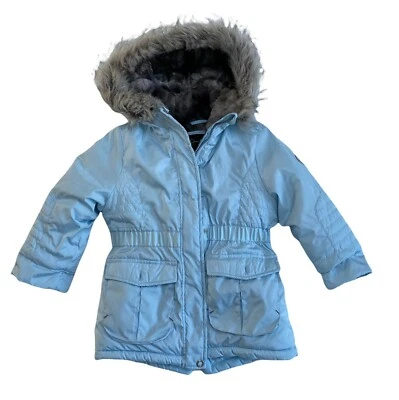 NUEVA SIN ETIQUETAS Chaqueta para Niña Jessica Simpson Talla M/5-6 Bebé Azul - ENVÍO GRATUITO  Foto 1 de 4