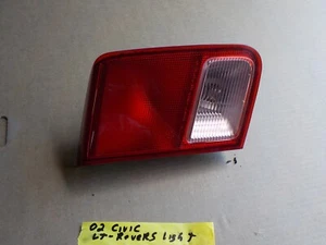 2002 honda civic left driver side rear revers light lamp trunk 395c b5 - Picture 1 of 5