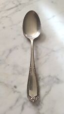 SET OF 4 ANTIQUE VINTAGE ◇ PAT 10 WM A ROGERS SILVERPLATE 8.25"  SERVING SPOONS 